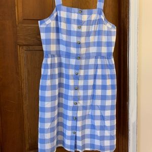 J Crew Gingham summer dress